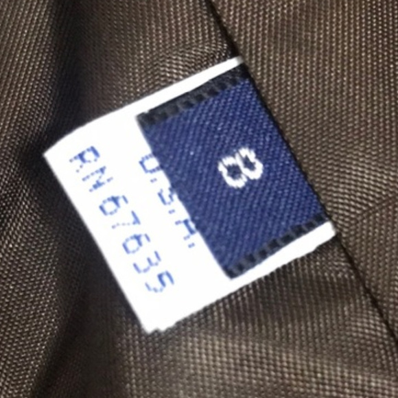 Ralph Lauren Brown Velvet Fitted Classic Blazer - Picture 7 of 8